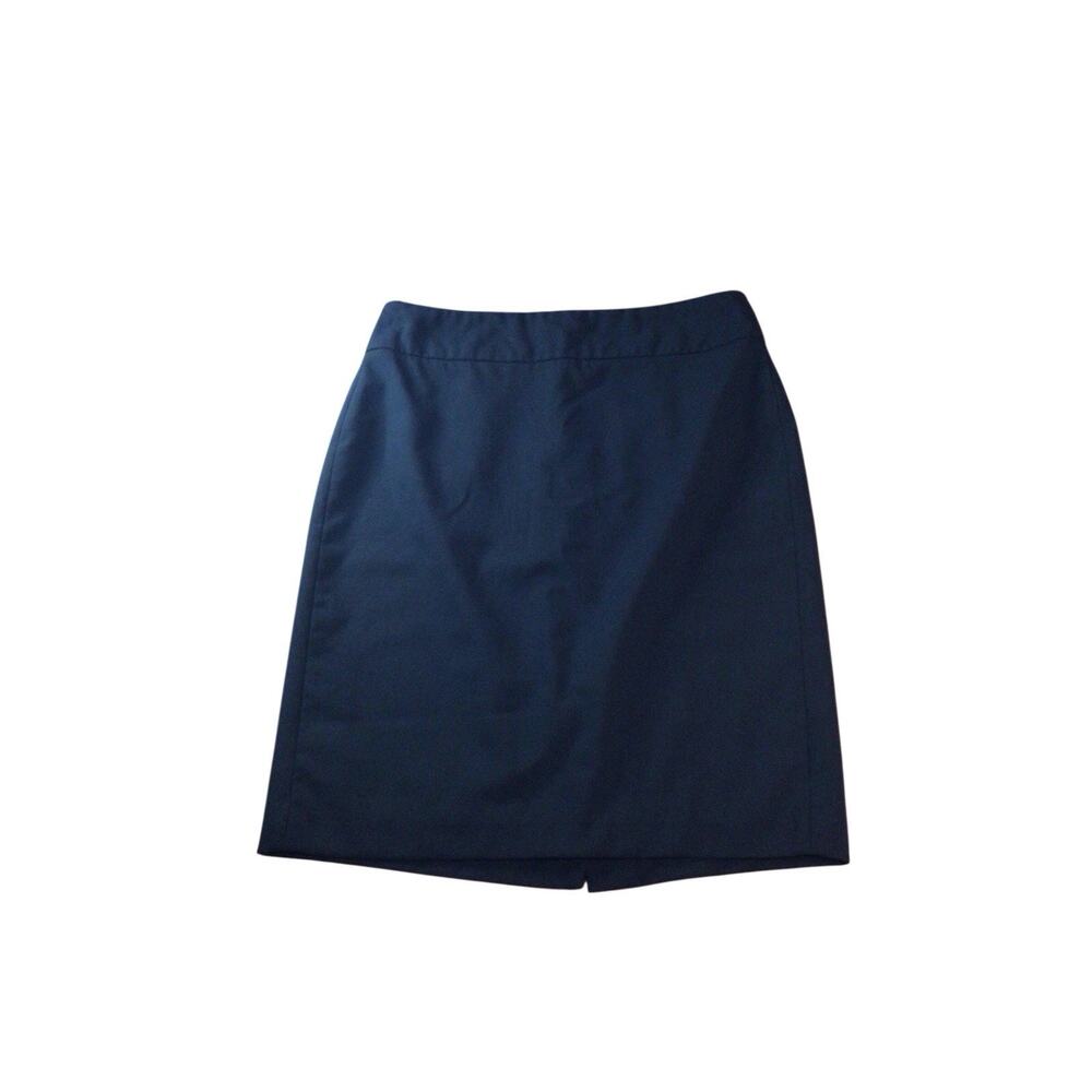 Banana Republic Women's Black Stretch Wool Blend Pencil Skirt Size 4 P Career